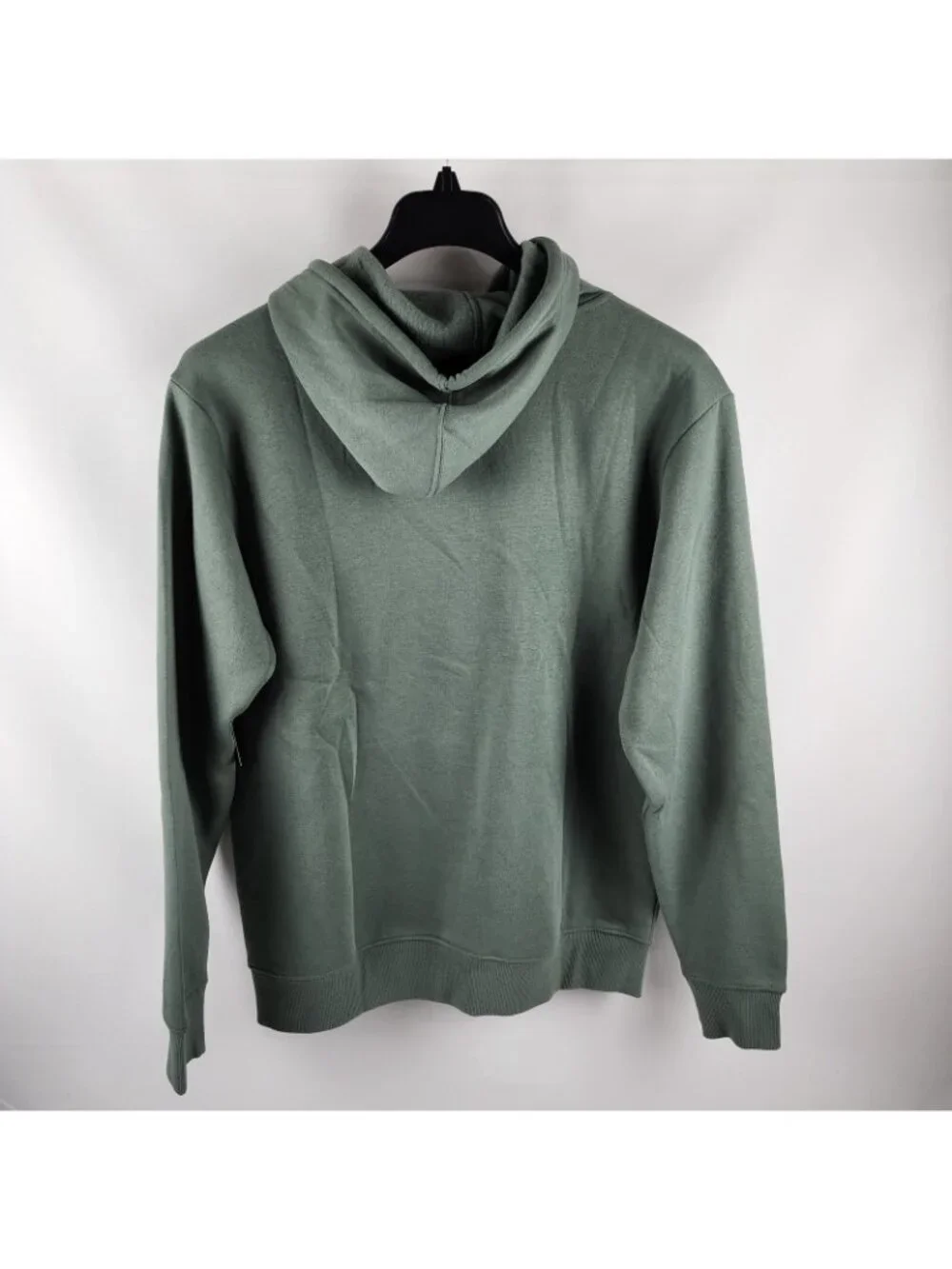 RVCA Hoodie Mens Medium Green Fleece Sweatshirt Logo NWT